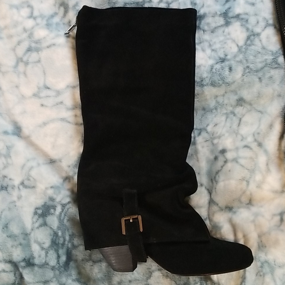 Soft leather boots